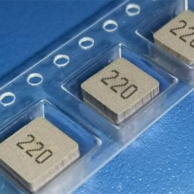 Integrated alloy patch power inductor