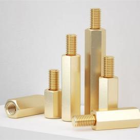 M3 12mm*3mm 6corner copper pillar