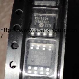 Newly imported PIC12F1501-I/SN PIC12F1501 SMD SOP-8 microcontroller chip.